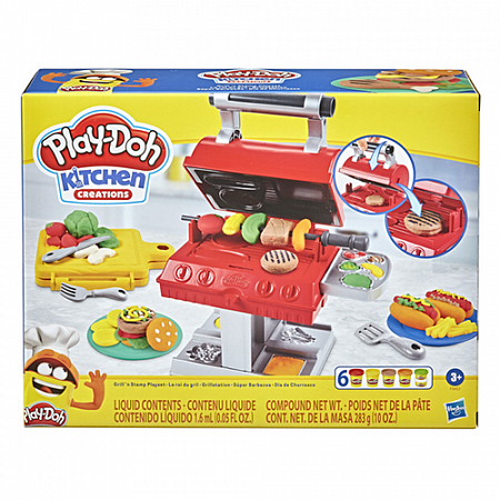 Игровой набор Play-Doh Гриль барбекю F0652