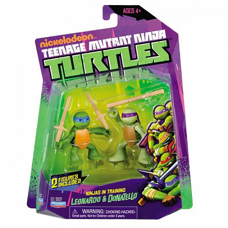 Фигурка Turtles Лео и Дон юные мутанты 90527