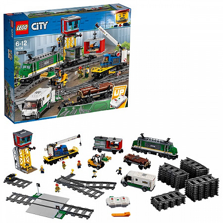 Конструктор LEGO City Товарный поезд 60198