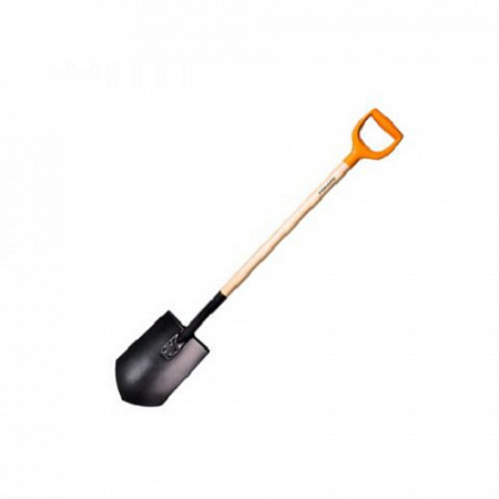 Лопата Fiskars штыковая с дереревянным черенком 0981960000