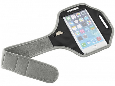 Наручный чехол Gofax для смартфонов с сенсорным экраном 10041003 Grey