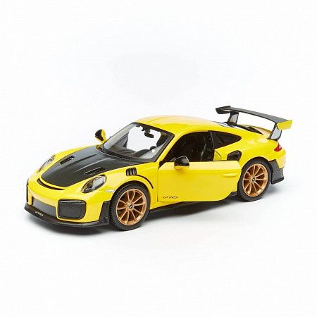 Масштабная модель автомобиля Maisto 1:24 Порше 911 GT2 RS (31523) yellow