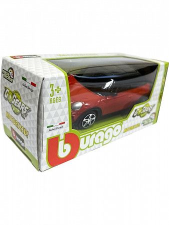 Машинка Bburago 1:43 Mini Cooper (18-30524) red