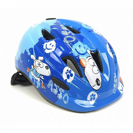 Велошлем Ausini Blue/Light Blue 03-5