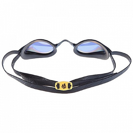 Очки для плавания Mad Wave Record Breaker Mirror black/yellow