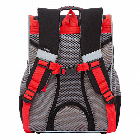 Рюкзак школьный с мешком GRIZZLY RAm-185-5 /1 black