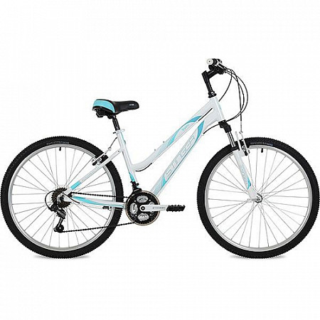 На картинке изображен Велосипед Stinger Laguna 26" (2019) White Велосипед Stinger Laguna 26" (2019) White