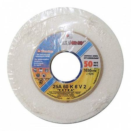 На картинке изображен Шлифкруг Lugaabrasiv ПП (1) 600х63х305 25A 40 K 6 V 50 Шлифкруг Lugaabrasiv ПП (1) 600х63х305 25A 40 K 6 V 50