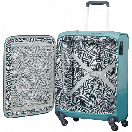 Чемодан малый Samsonite Base Boost 55 см 38N*31 003 turquoise