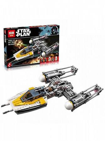 Конструктор Lepin Звездный Истребитель Типа Y Серия Star Wars 05065