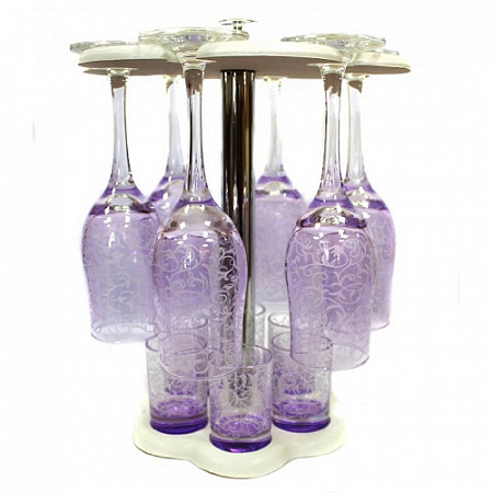 На картинке изображен Мини-бар Декостек Лиана 1502 - НГ purple Мини-бар Декостек Лиана 1502 - НГ purple