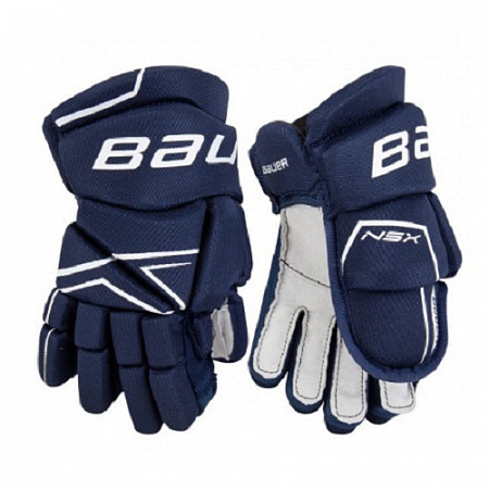 Перчатки хоккейные Bauer NSX S19 Yth navy