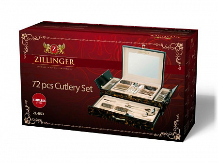 Набор столовых приборов Zillinger 72 предмета Gisela ZL-853