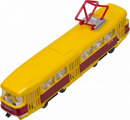 Игрушка Tehnopark Машина Технопарк Трамвай CT12-428-2