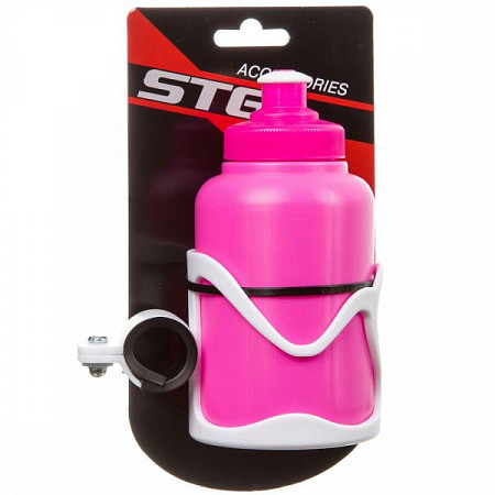 Велофляга детская STG с флягодержателем Х95401 pink