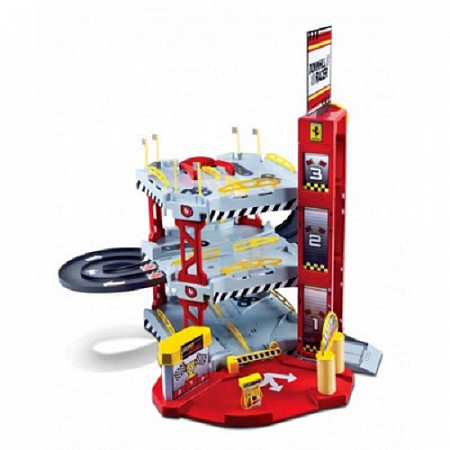 Автомодель Bburago Ferrari Паркинг 3 уровневый 1:43 18-56096