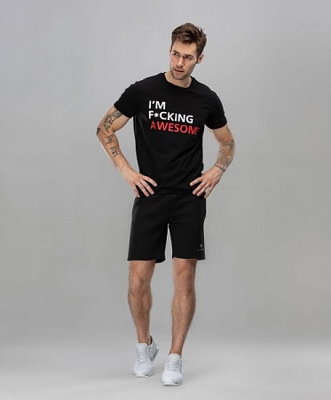 Мужская спортивная футболка FIFTY FA-MT-0104-BLK black