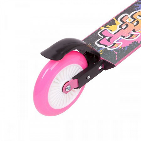 Самокат детский RGX Graffiti pink