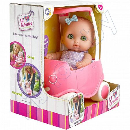 Пупс JC Toys Lil'Cutesies Bibi в машинке 22 см. (16988)