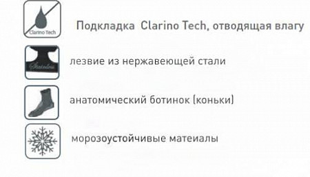 Коньки фигурные Atemi Allure white