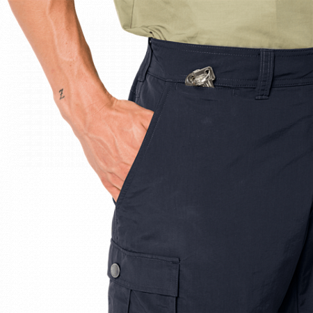 Шорты мужские Jack Wolfskin Canyon Cargo Shorts night blue