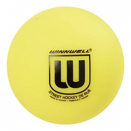 Мяч для стрит-хоккея Winnwell Soft yellow