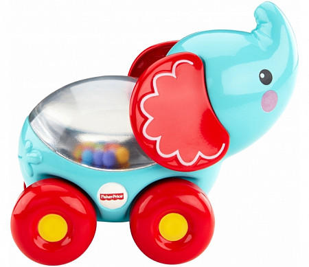 Игрушка-каталка Fisher Price Веселый слоник BGX29 CMV98