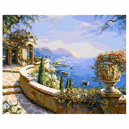 Картина по номерам Picasso Греческое побережье PC4050231
