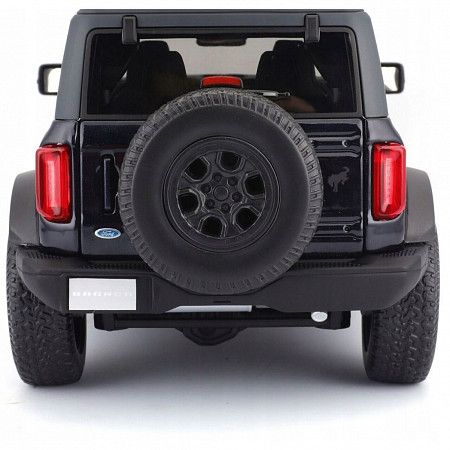 Машинка Maisto 1:18 2021 Ford Bronco Wildtrak (31456) black