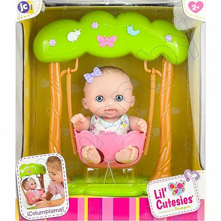 Пупс JC Toys Lil'Cutesies Lulu на качелях 22 см. (16964)