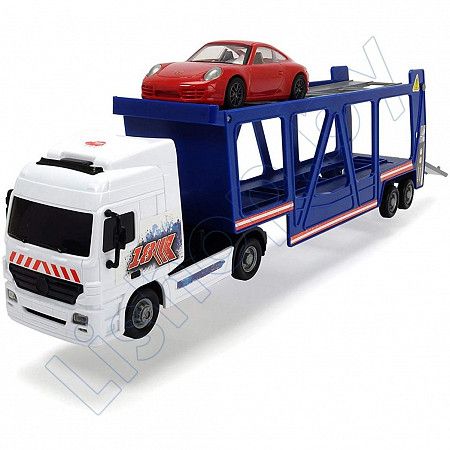 Игрушка Dickie Toys Трейлер автовоз и машинка Porsche (203747004)