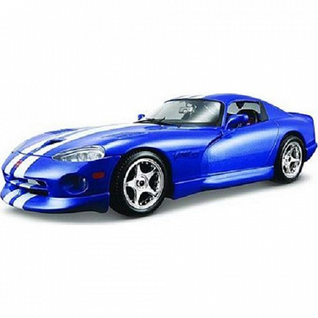 Коллекционная машина Bburago Dodge Viper GTS Coupe (18-12041) blue