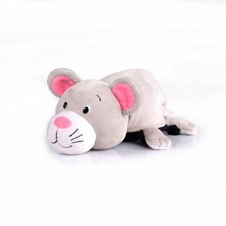 На картинке изображен Мягкая игрушка Gulliver Котик-Мышка 7-3004CM Мягкая игрушка Gulliver Котик-Мышка 7-3004CM