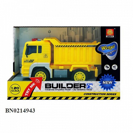 На картинке изображен Машинка Самосвал Wenyi WY510A Машинка Самосвал Wenyi WY510A