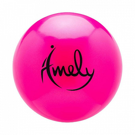 Мяч для художественной Amely AGB-301 19 см pink