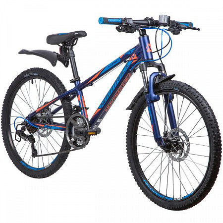 Велосипед Novatrack Lumen 24" (2019) Blue