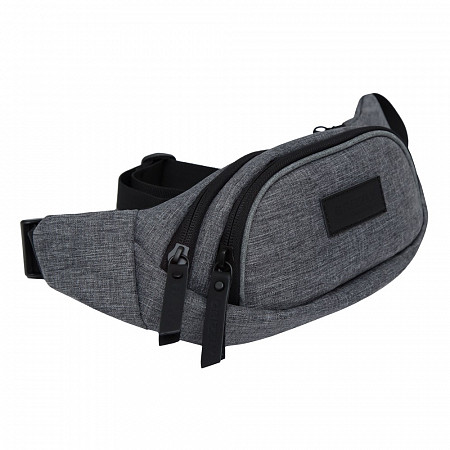 На картинке изображен Поясная сумка GRIZZLY MM-911-31 /3 grey Поясная сумка GRIZZLY MM-911-31 /3 grey