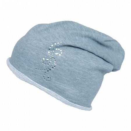 На картинке изображен Шапка женская SportCool Трикотаж 276/2 Grey Шапка женская SportCool Трикотаж 276/2 Grey