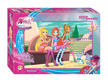 На картинке изображен Пазлы Step Puzzle The Magic is in You! Winx 91123 Пазлы Step Puzzle The Magic is in You! Winx 91123