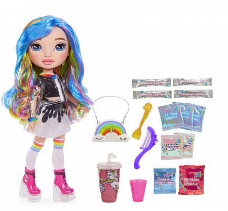 На картинке изображен Набор игровой Poopsie Кукла pink/rainbow 559887E7C Набор игровой Poopsie Кукла pink/rainbow 559887E7C