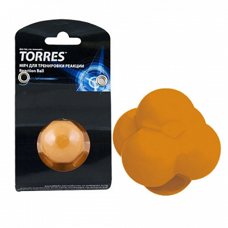 Мяч для тренировки реакции Torres Reaction ball TL0008 orange