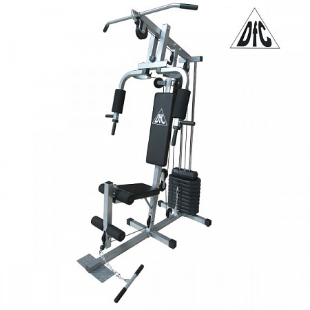 На картинке изображен Силовой комплекс с верхней тягой DFC D7000 Силовой комплекс с верхней тягой DFC D7000