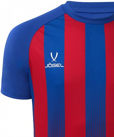 Футболка игровая детская Jogel Camp Striped Jersey JC1ST0121.ZR-K red/blue