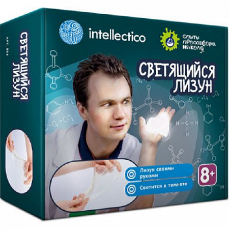 На картинке изображен Набор для опытов Лизуны светящиеся 856i Набор для опытов Лизуны светящиеся 856i