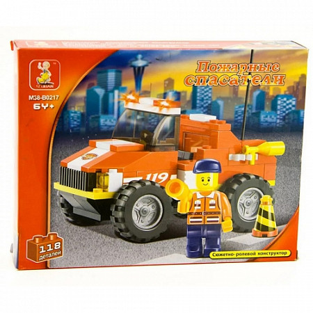 Конструктор Sluban Пожарные спасатели M38-B0217