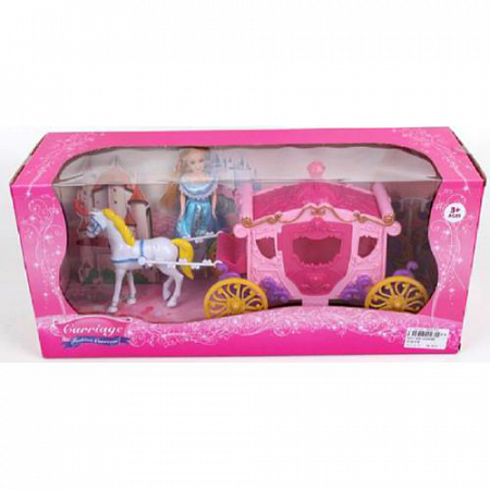 Набор Лошадка с каретой SS004B