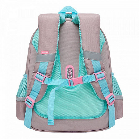 Рюкзак школьный GRIZZLY RAz-186-5 /1 beige