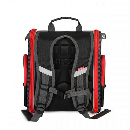 Школьный рюкзак GRIZZLY RA-970-4 black/dark grey