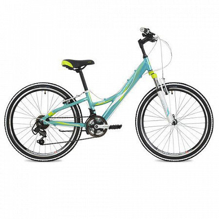 На картинке изображен Велосипед Stinger Galaxy 24" (2018) Blue Велосипед Stinger Galaxy 24" (2018) Blue