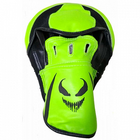 На картинке изображен Лапа тренировочная Zez Sport B-S2 green Лапа тренировочная Zez Sport B-S2 green